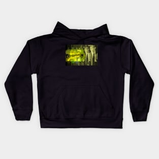 Blurred Detective Kids Hoodie